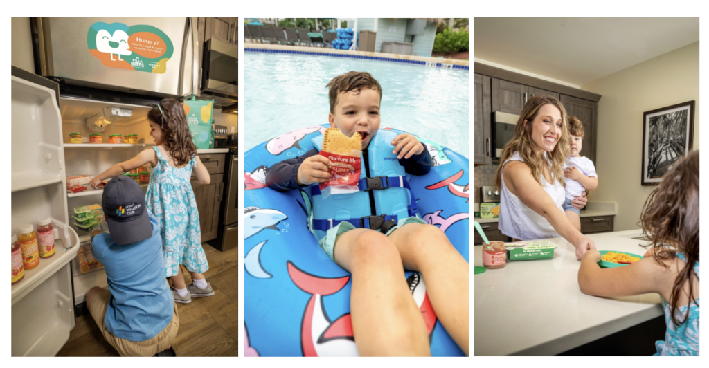 Villa Bites by Hyatt Vacation Club offers family healthy, ready-to-enjoy kids meals and snacks pre-stocked in their villa, taking the headache out of meal time on vacation.